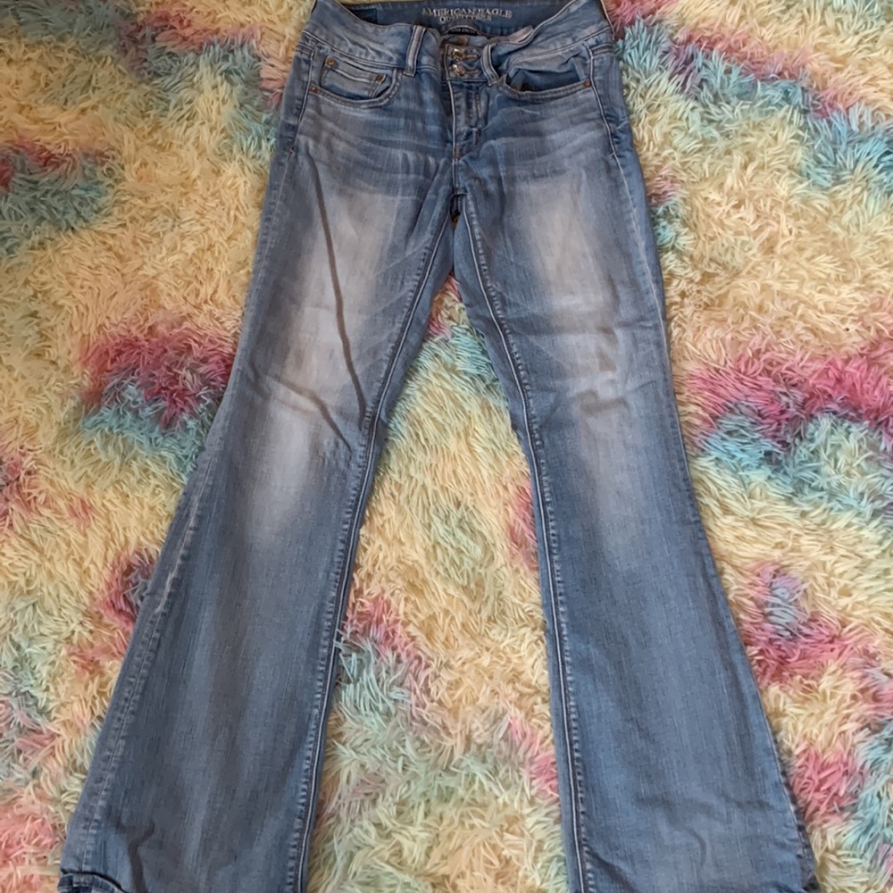American Eagle Outfitters Light Blue Bootcut Jeans - Women's